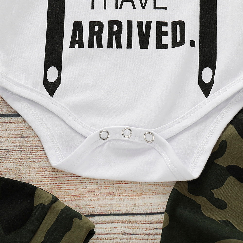 Cute 3PCS Set Newborn Baby Boy Clothes - Don't Know What To Gift