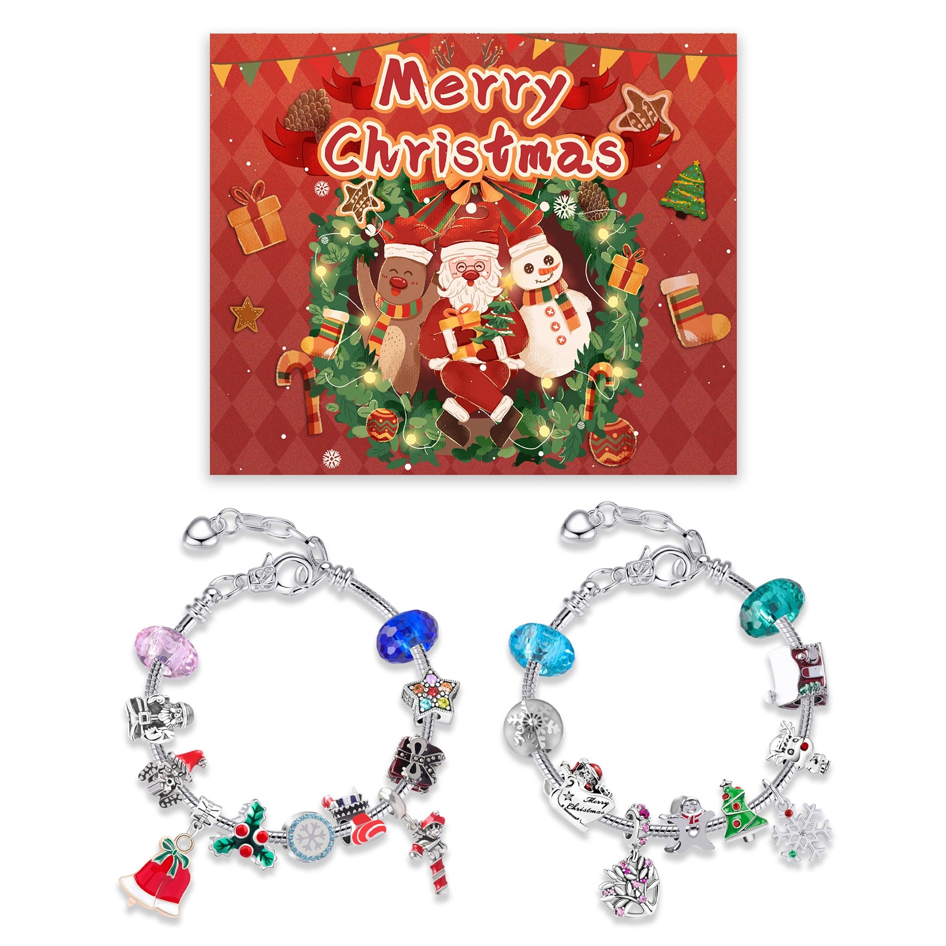 Christmas Countdown Calendar Bracelets - Don't Know What To Gift