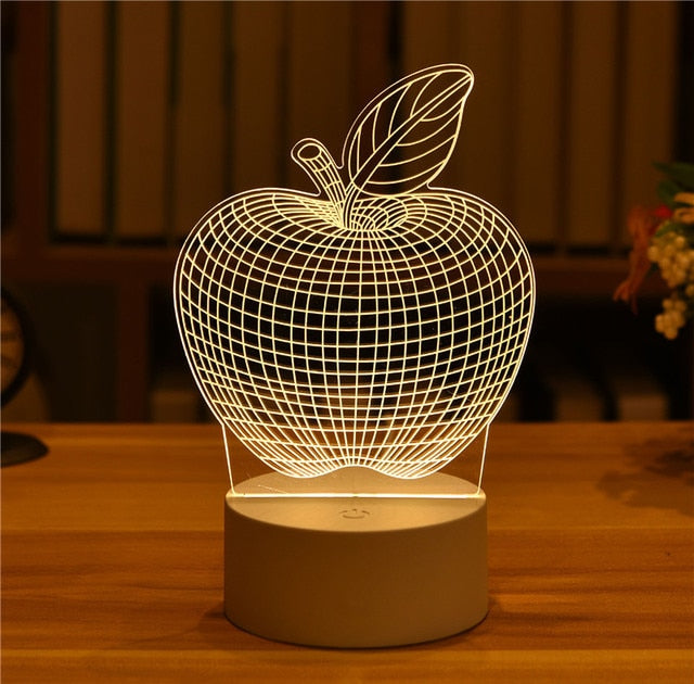 3D Led Night Light Model Toys - Don't Know What To Gift