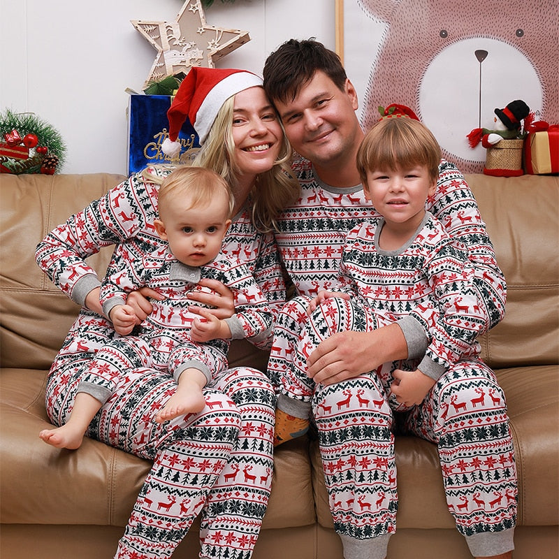 Family Matching Christmas Pajamas Set - Don't Know What To Gift