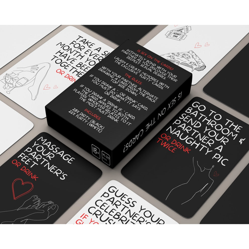 Drunk Desires Couples Drinking Card Game - Don't Know What To Gift