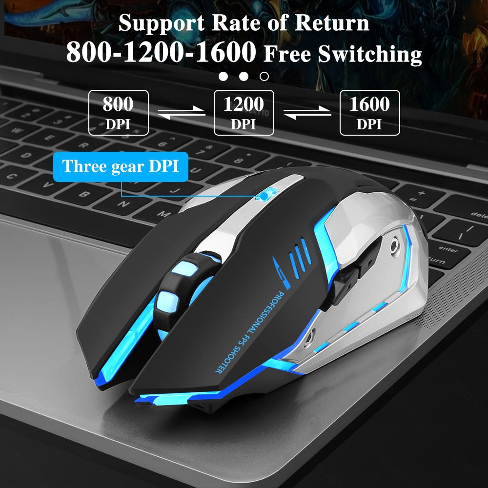 Dual-mode Wireless Gaming Mouse - Don't Know What To Gift