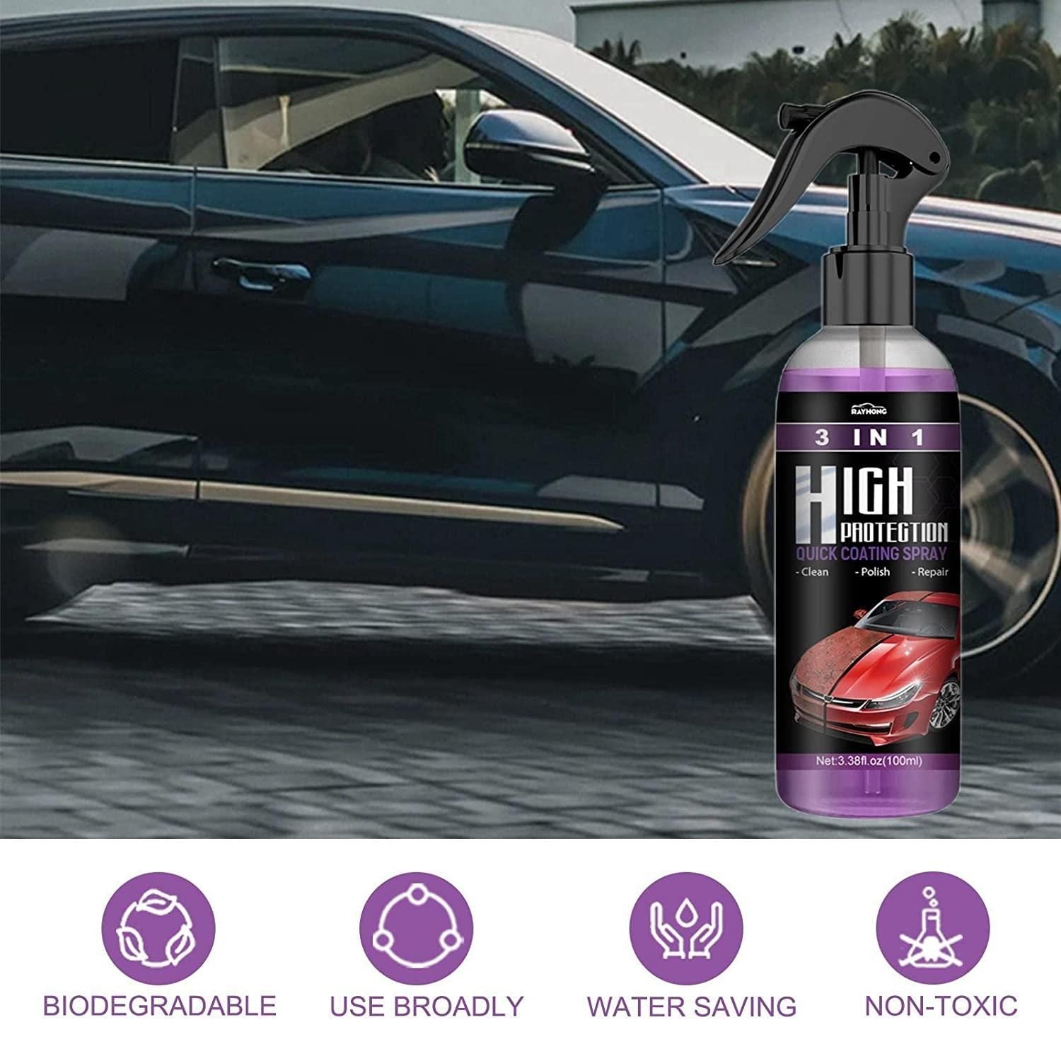 3 in 1 Car Shine/Scratch Spray - Don't Know What To Gift