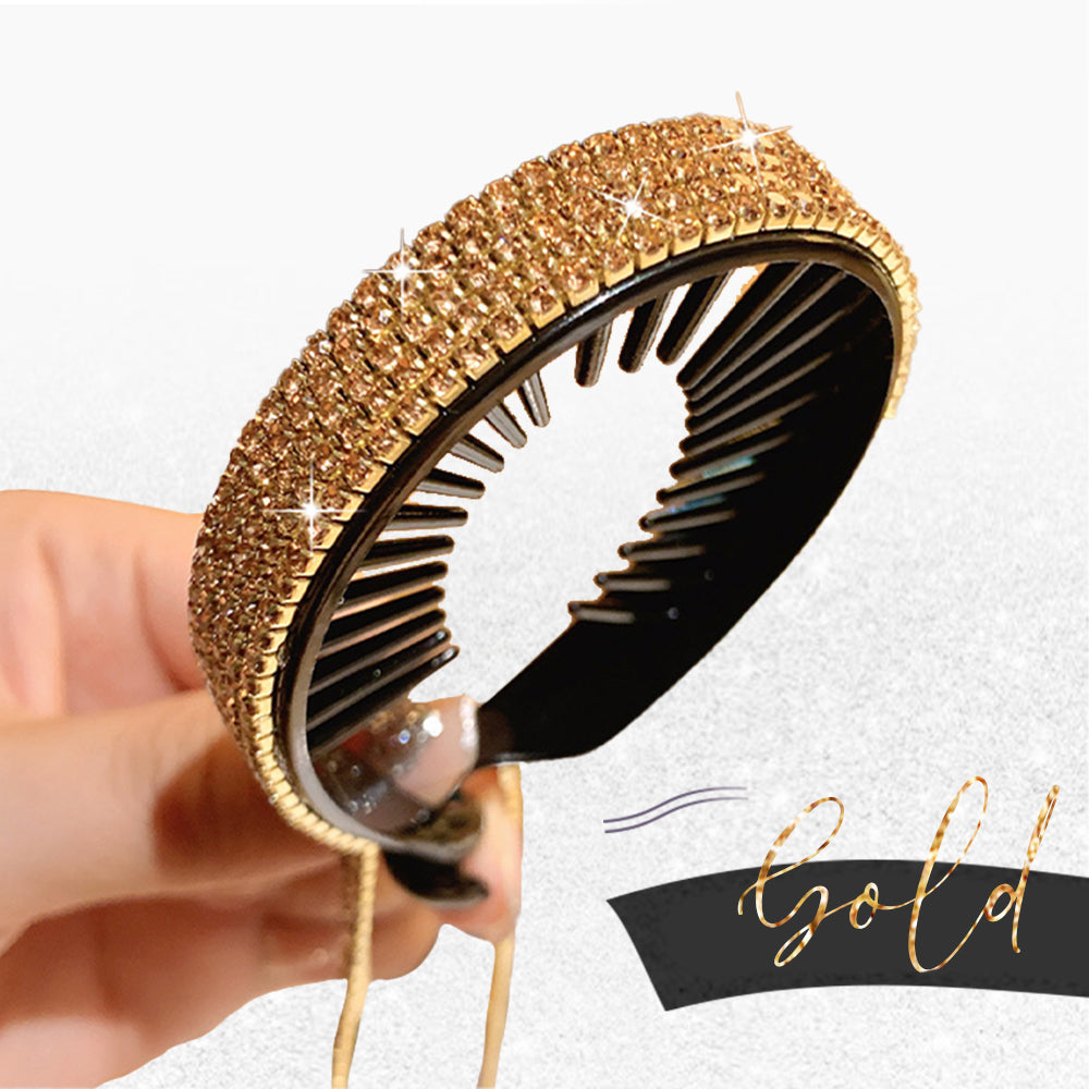 DiamondGlow Rhinestone Bun Maker - Don't Know What To Gift