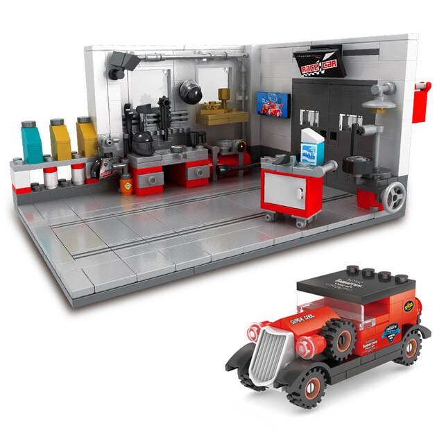 Building Block Garage Car Toys - Don't Know What To Gift