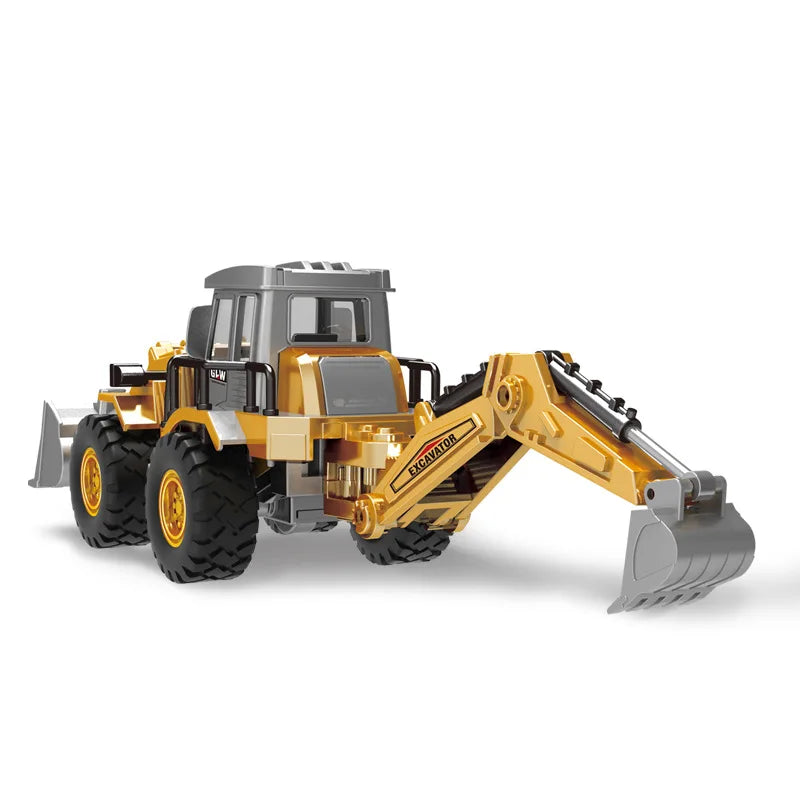 Engineering Diecast Inertial Driving Toys for Boys Alloy Tractor Excavator Bulldozer Kids Truck Children Vehicle Model Gift - Don't Know What To Gift