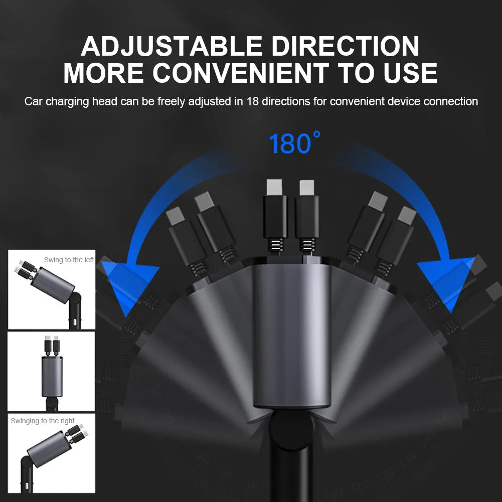 Luxinsly™ Retractable Car Charger - Don't Know What To Gift