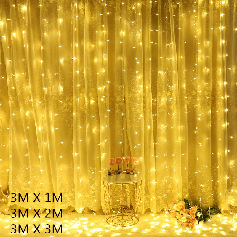 LED Curtain Garland Lights - Don't Know What To Gift