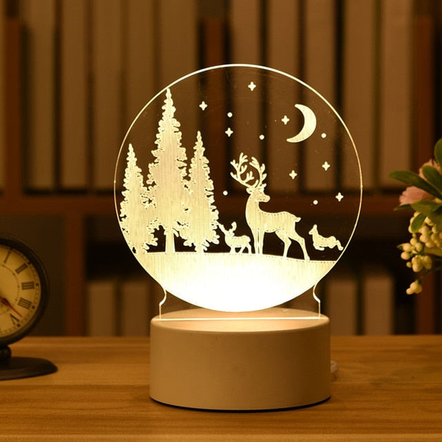 3D Led Night Light Model Toys - Don't Know What To Gift