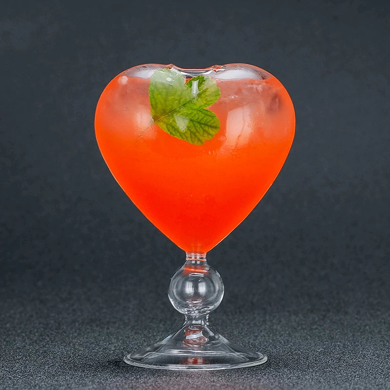 4PCS Creative Heart-Shaped Cocktail Glasses - Don't Know What To Gift