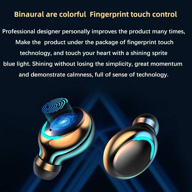 Bluetooth Earphones F9-V5.0 - Don't Know What To Gift