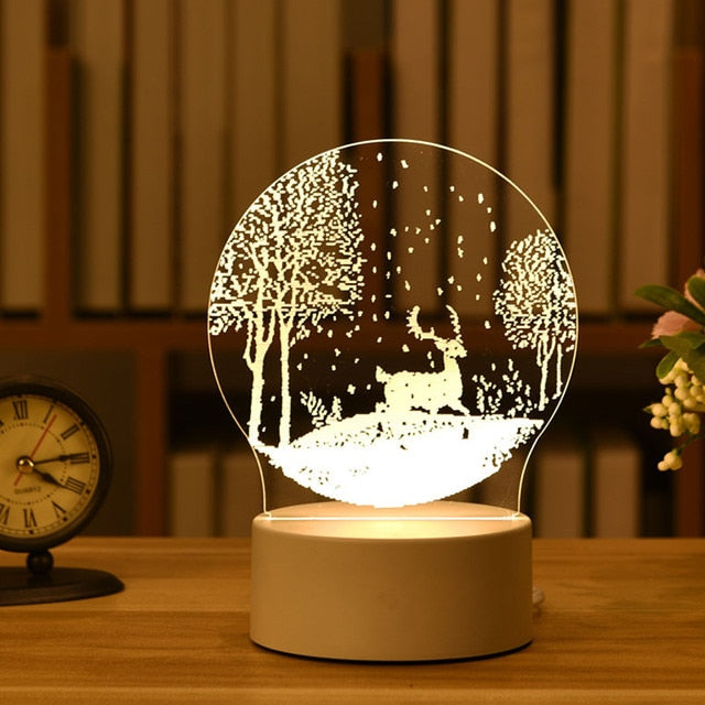 3D Led Night Light Model Toys - Don't Know What To Gift