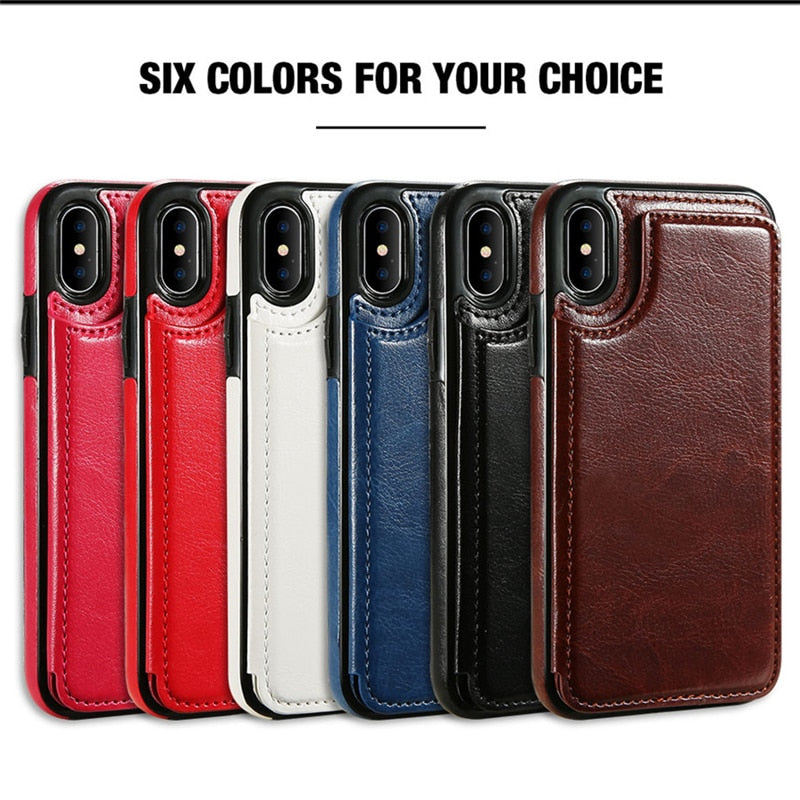 Leather Wallet Back Case for iPhone - Don't Know What To Gift