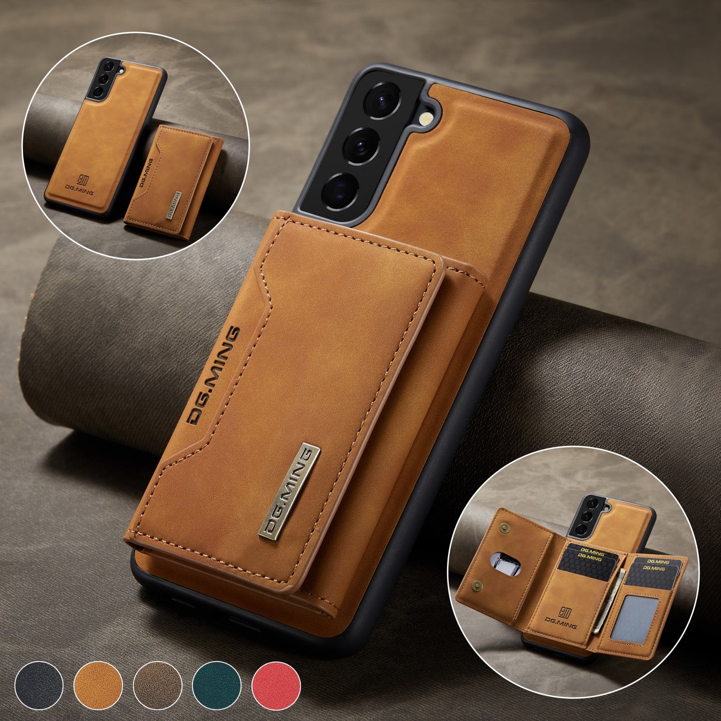 Magnetic Leather Case for Samsung Galaxy - Don't Know What To Gift