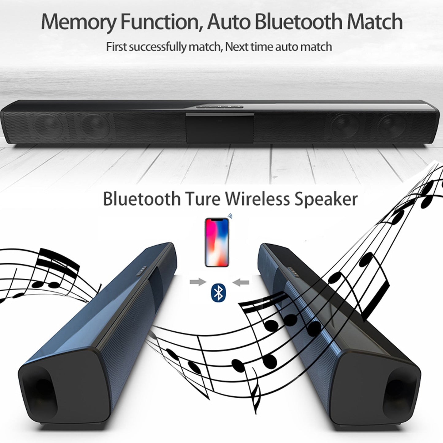 Home Theater Wireless Sound Bar - Don't Know What To Gift