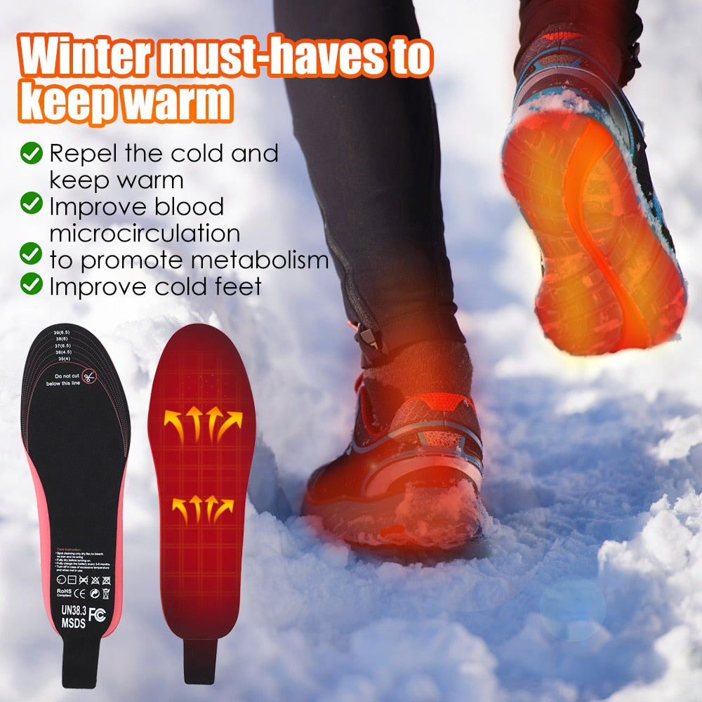 Electric Heating Insole Foot Warmer - Don't Know What To Gift