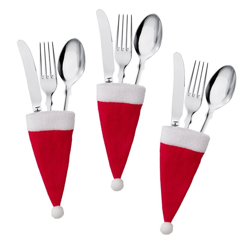 Christmas Hat Tableware - Don't Know What To Gift