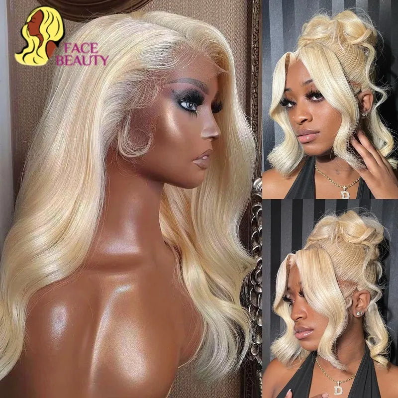 360 Lace Frontal Wig 613 Blonde 13x4 13x6 Body Wave Lace Front Wig Preplucked Brazilian Lace Front Human Hair Wigs 30 32 Inch - Don't Know What To Gift