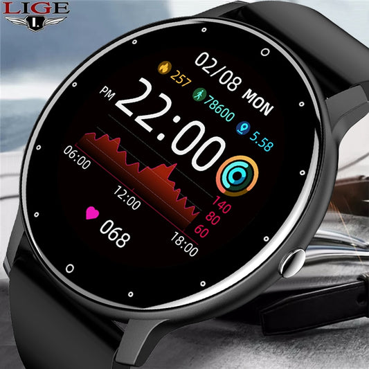 Full Touch Screen Sport Fitness Watch - Don't Know What To Gift