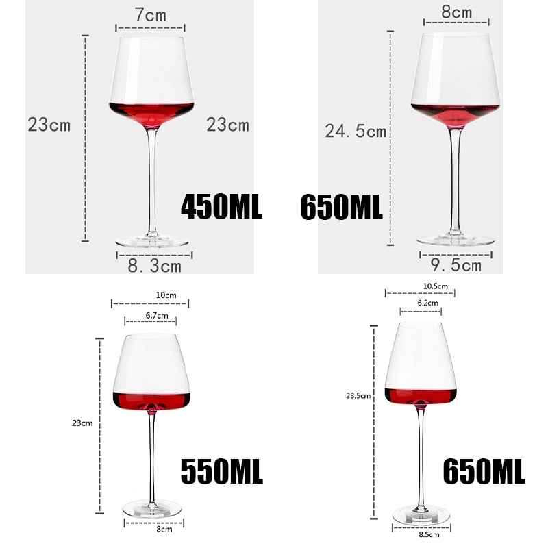 High-end Goblet Red Wine Glasses - Don't Know What To Gift