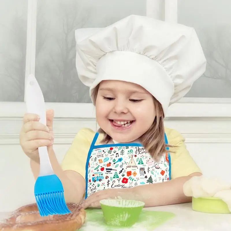 Kids Baking Set Chef Dress Up Kitchen Role Play Toys With Chef Aprons Hat Chef Cooking And Baking Pretend Play Set For Toddler - Don't Know What To Gift