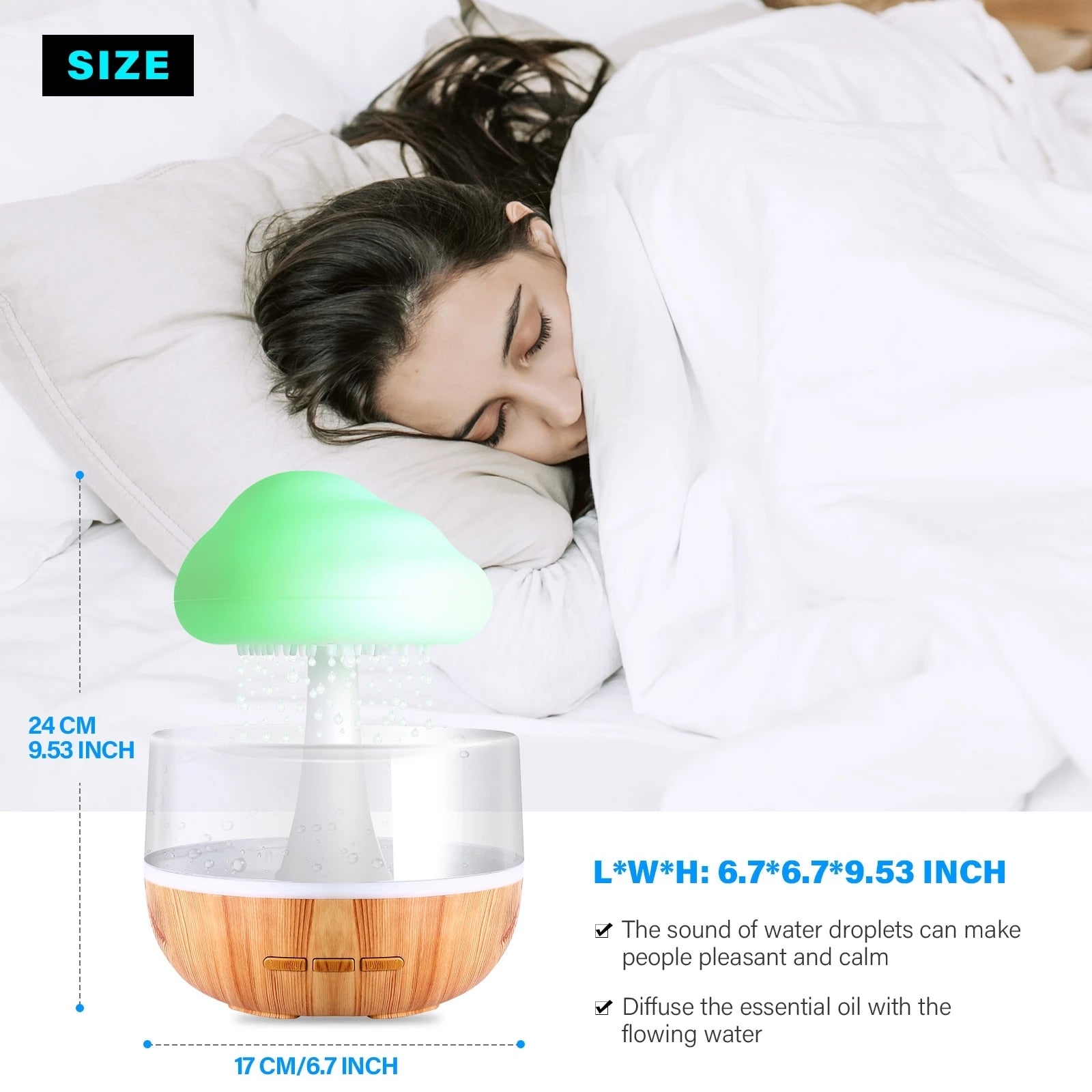 Desktop Rain Cloud Humidifier - Don't Know What To Gift