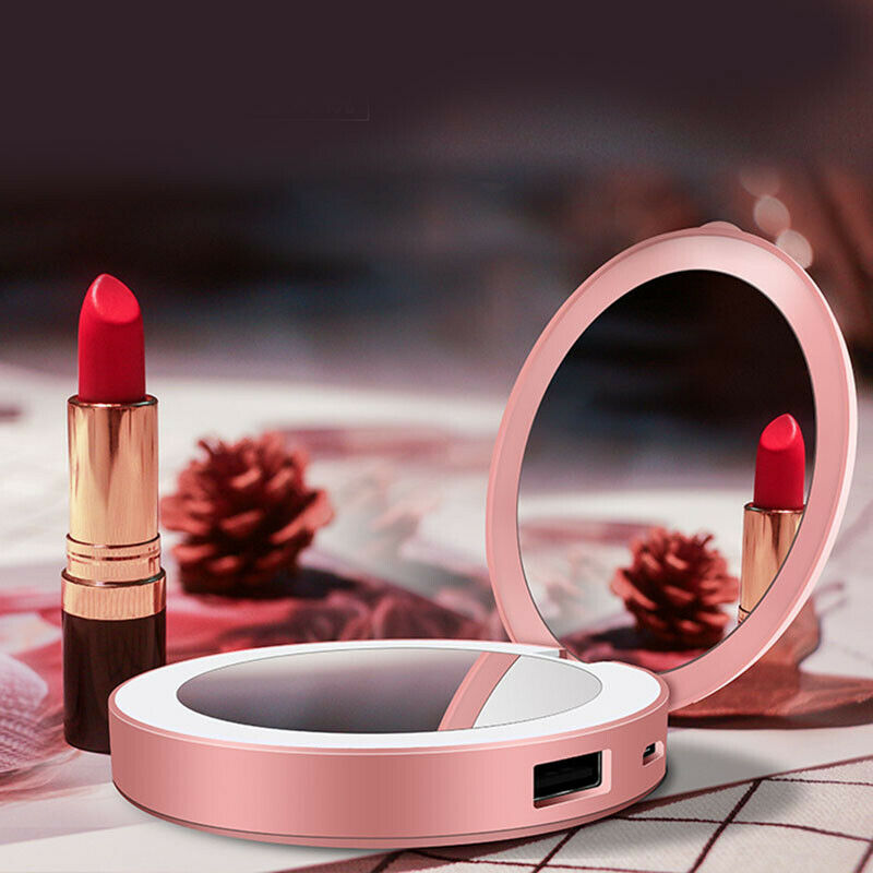 Charging Treasure Makeup Mirror With Light - Don't Know What To Gift