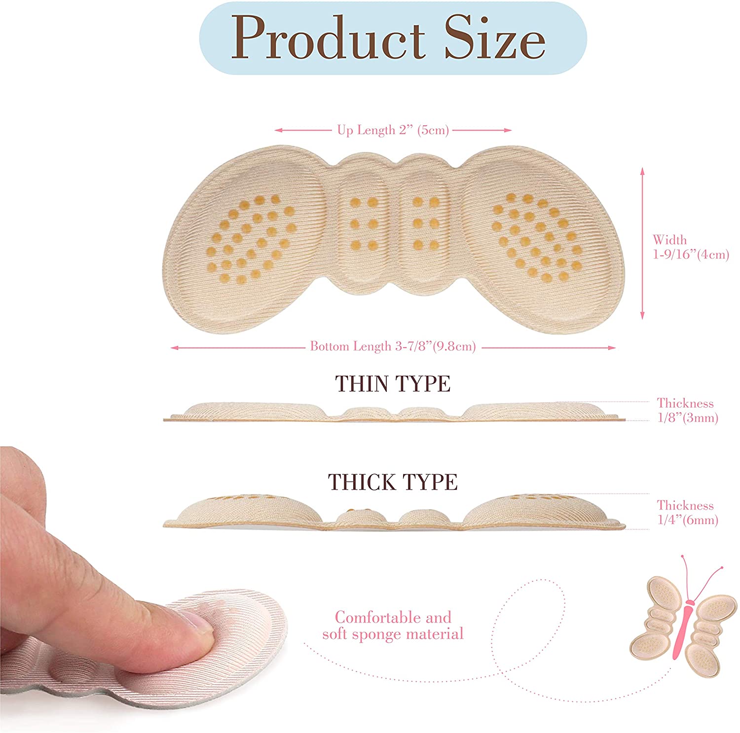 Heel Cushion Pads - Don't Know What To Gift