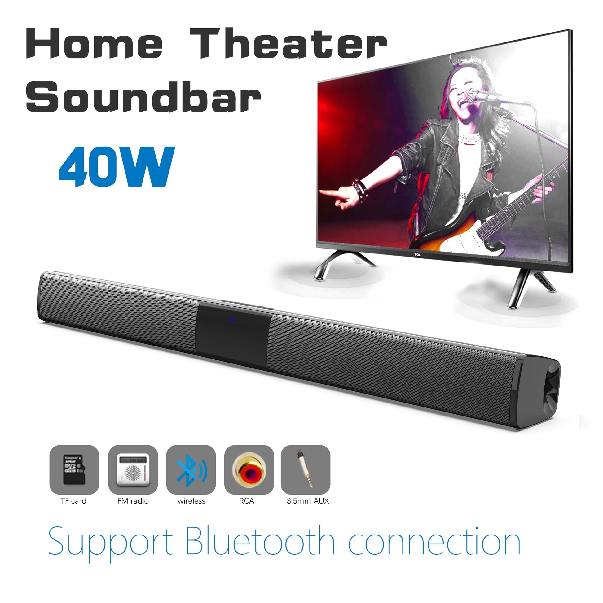 Home Theater Wireless Sound Bar - Don't Know What To Gift