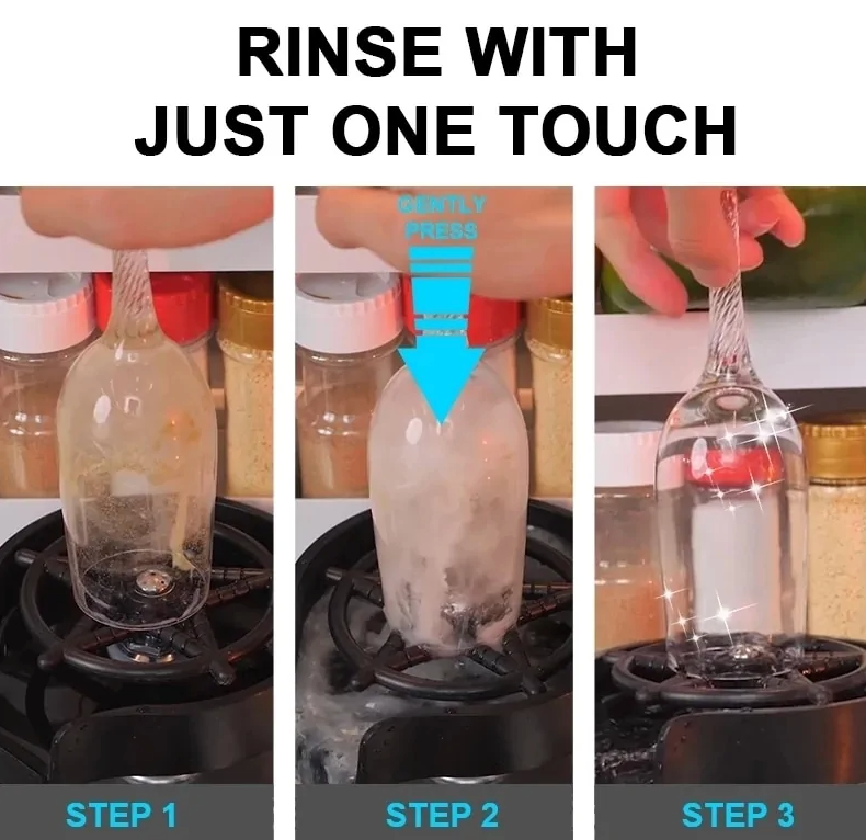 Glass Rinser for Kitchen Sink Automatic Cup Washer - Don't Know What To Gift