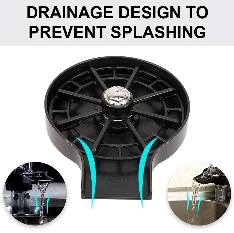 Glass Rinser for Kitchen Sink Automatic Cup Washer - Don't Know What To Gift