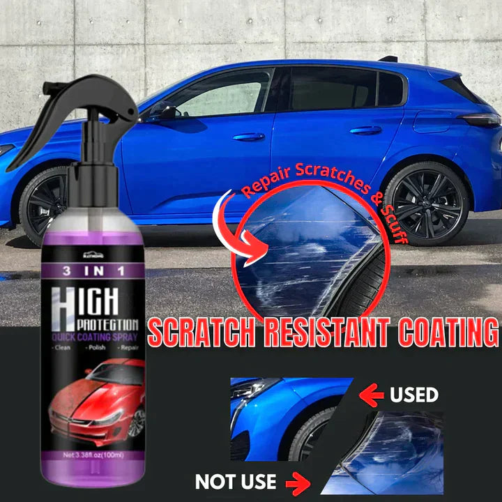 3 in 1 Car Shine/Scratch Spray - Don't Know What To Gift