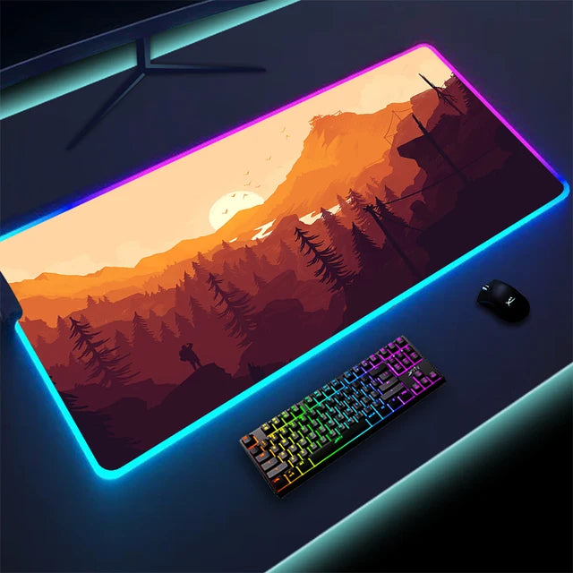 Luminous LED Lighting Mouse Pad - Don't Know What To Gift