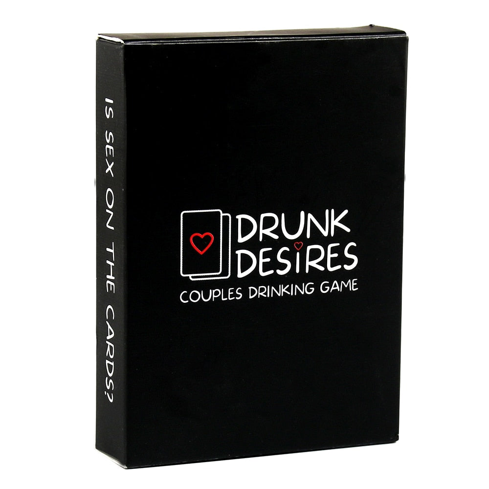 Drunk Desires Couples Drinking Card Game - Don't Know What To Gift