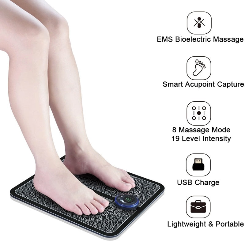 Electric EMS Foot Massager Pad - Don't Know What To Gift