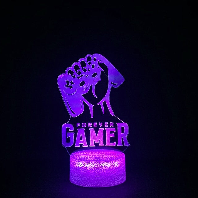 3D LED Gaming Setup RGB Lamp - Don't Know What To Gift