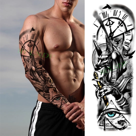 Full Arm Men's Tattoo - Don't Know What To Gift