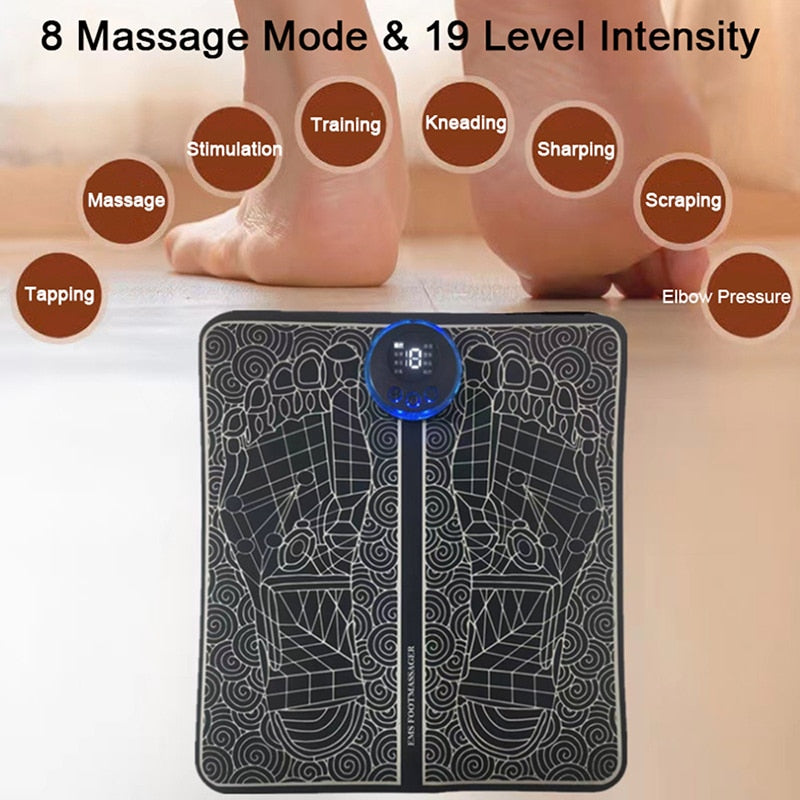 Electric EMS Foot Massager Pad - Don't Know What To Gift