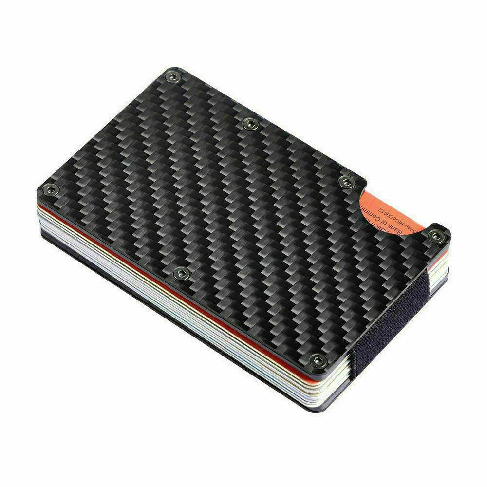 Men's RFID Blocking Carbon Fiber Wallet - Don't Know What To Gift