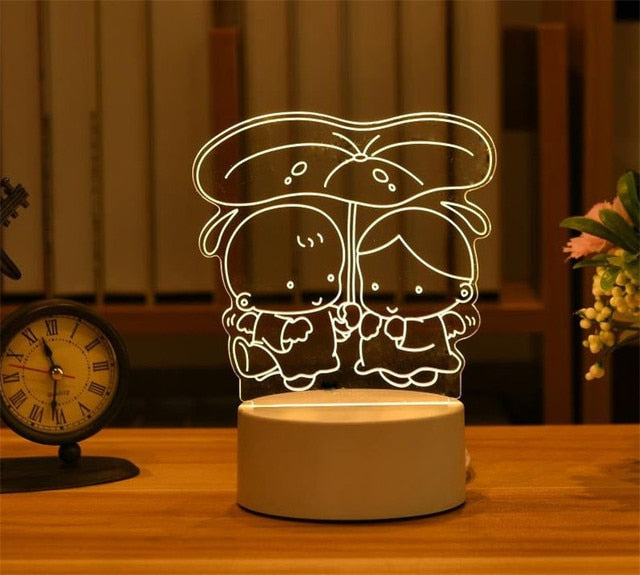 3D Led Night Light Model Toys - Don't Know What To Gift