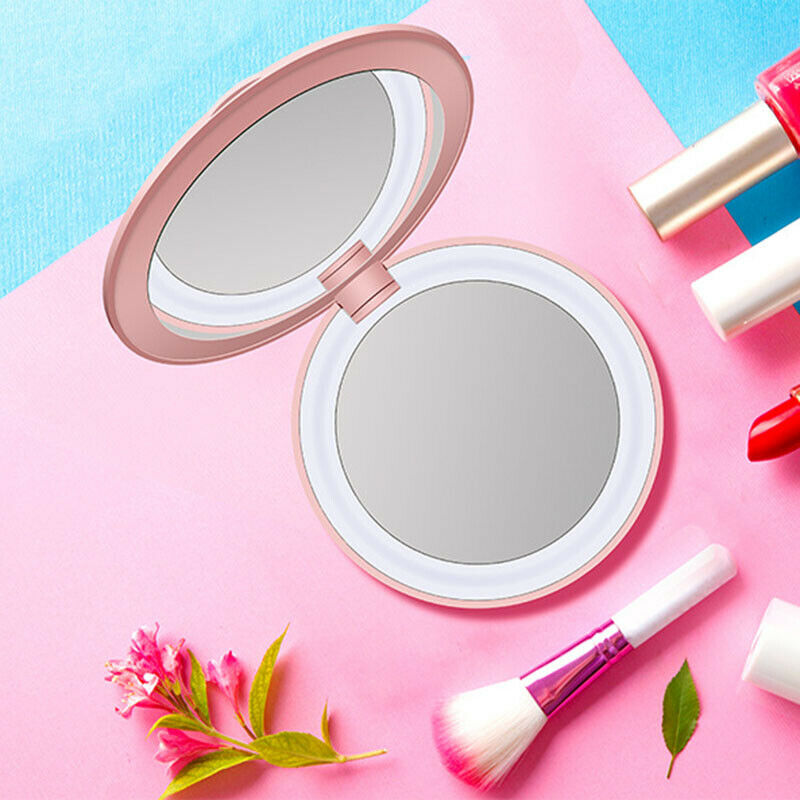 Charging Treasure Makeup Mirror With Light - Don't Know What To Gift