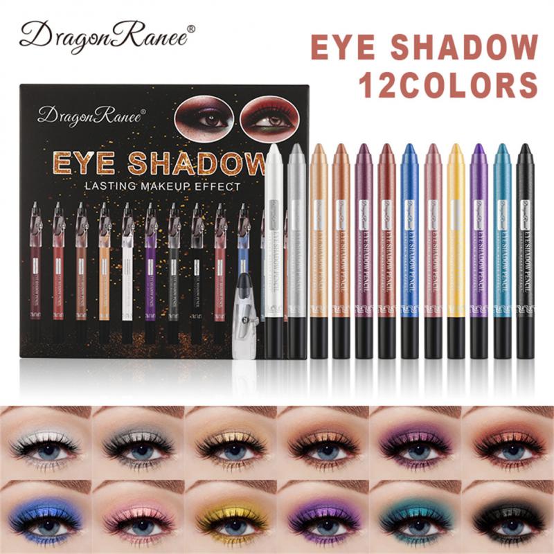 12 Colors Eyeshadow Pencil Set - Don't Know What To Gift