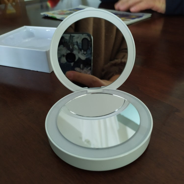 Charging Treasure Makeup Mirror With Light - Don't Know What To Gift