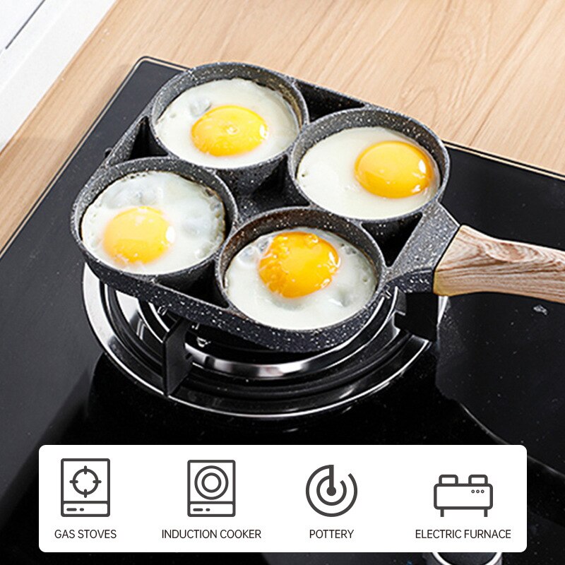 Four-hole Omelet Pan - Don't Know What To Gift