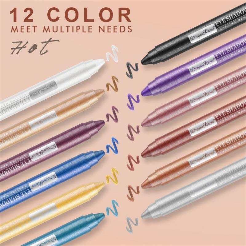 12 Colors Eyeshadow Pencil Set - Don't Know What To Gift