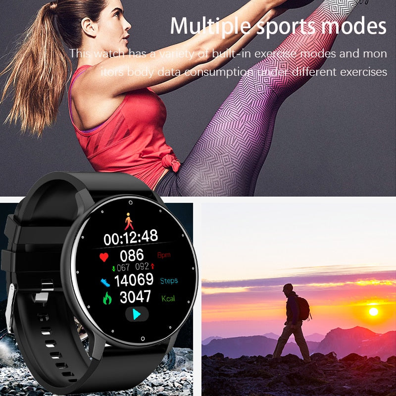 Full Touch Screen Sport Fitness Watch - Don't Know What To Gift