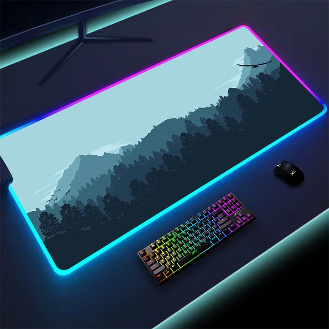 Luminous LED Lighting Mouse Pad - Don't Know What To Gift