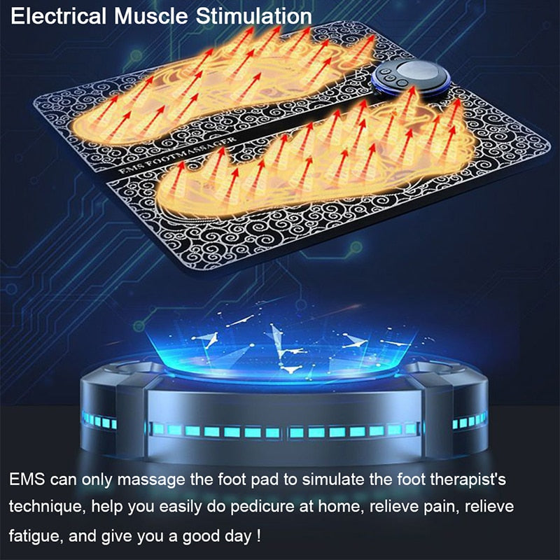 Electric EMS Foot Massager Pad - Don't Know What To Gift