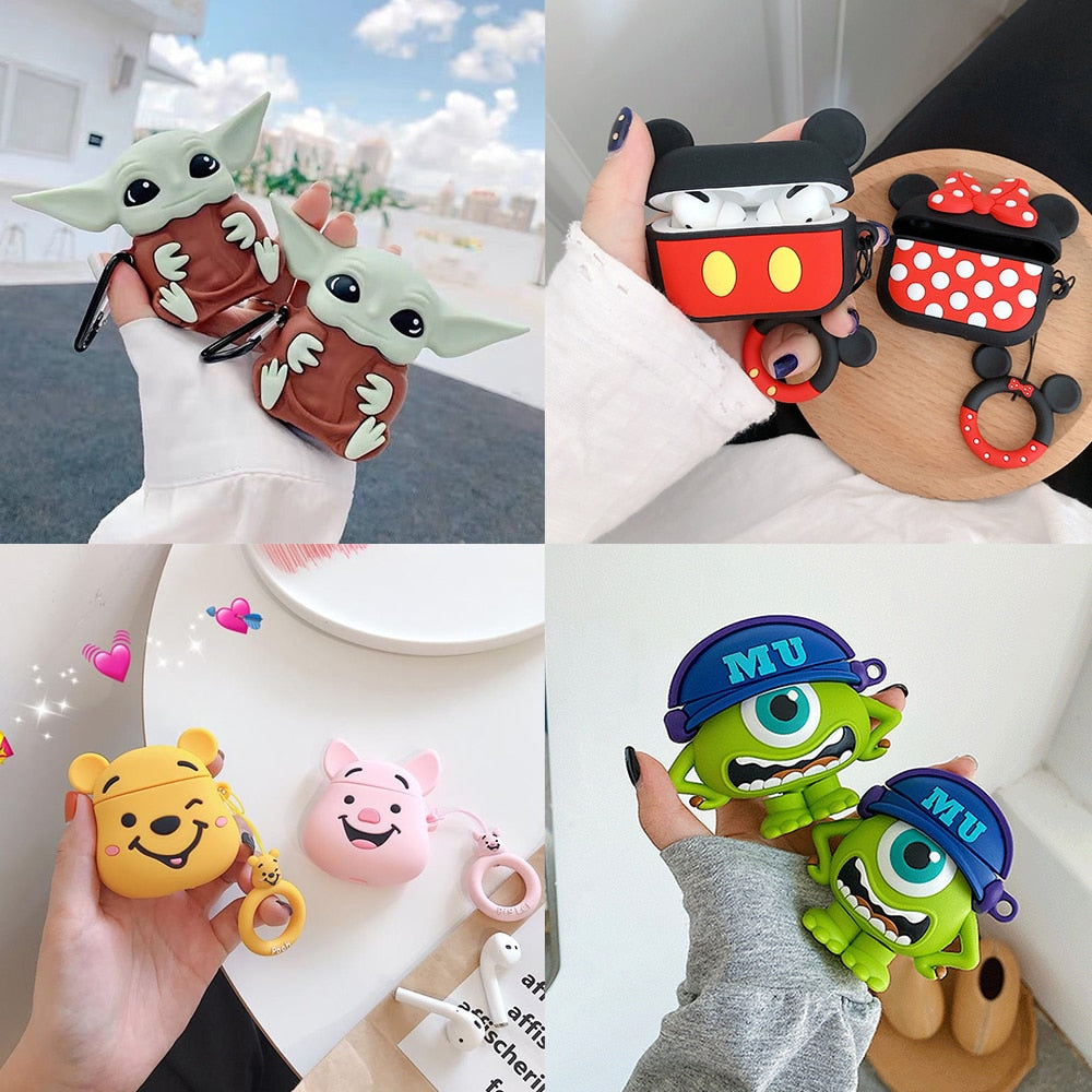 Cute Cartoon AirPods Cases - Don't Know What To Gift