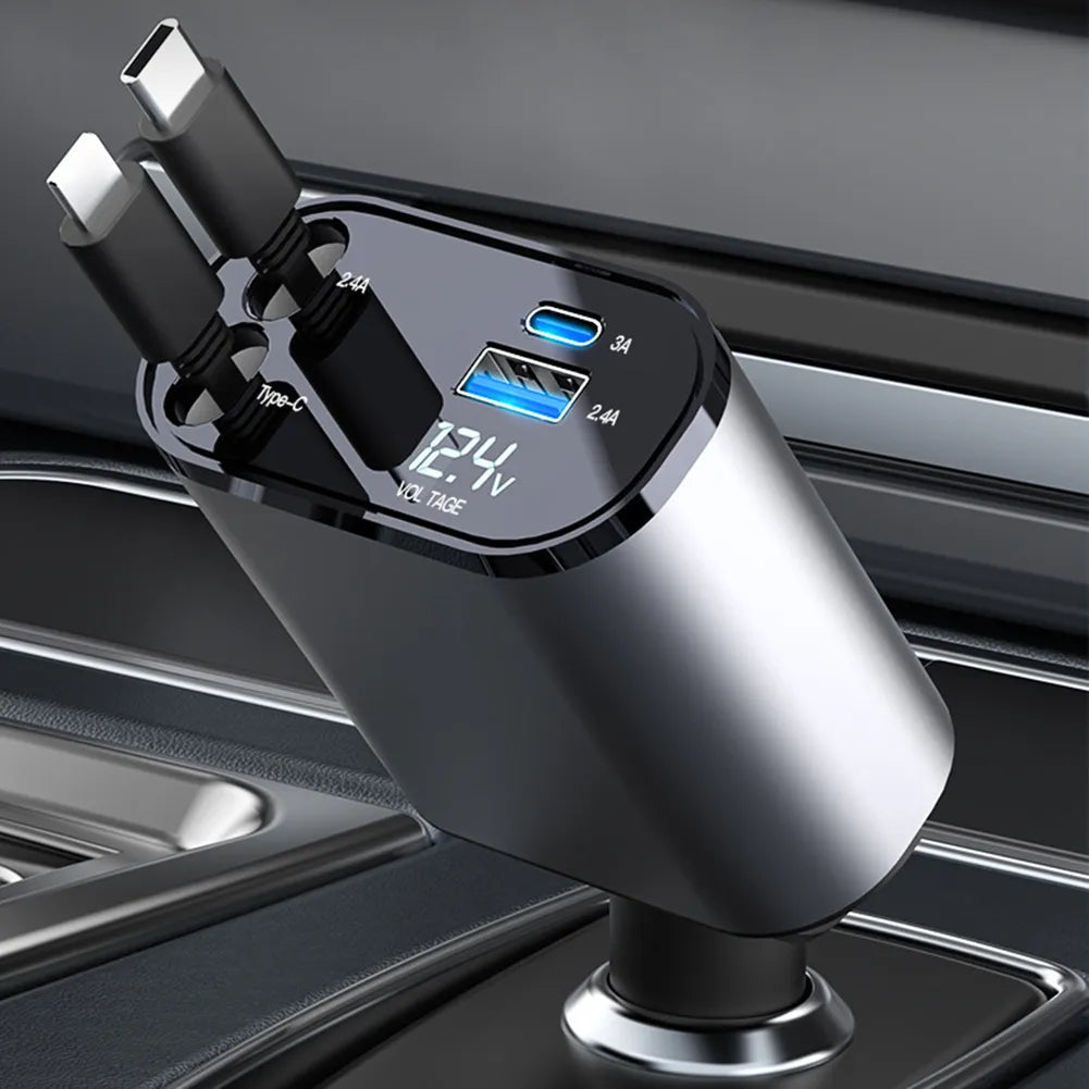 Luxinsly™ Retractable Car Charger - Don't Know What To Gift